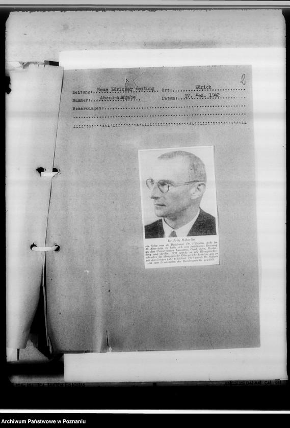 Obraz 6 z jednostki "[Wycinki z prasy przedstawiające biografie wybitnych osobistości ze świata politycznego i wojskowego z krajów europejskich i pozaeuropejskich]"