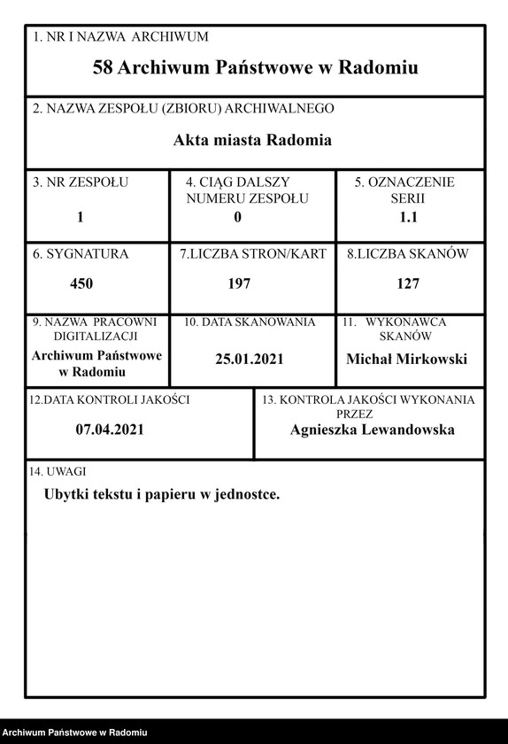 image.from.unit.number "Księga ludności miasta Radomia. 253- 316"