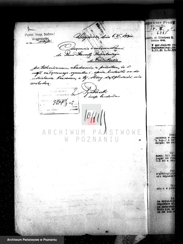 image.from.unit.number "Zatwierdzenie projektu rzeźni miejskiej w Kruszewie własność Tomasz Mądrawski"