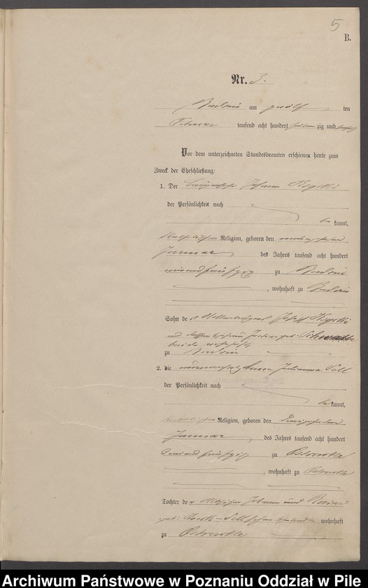 image.from.unit.number "Księga małżeństw"