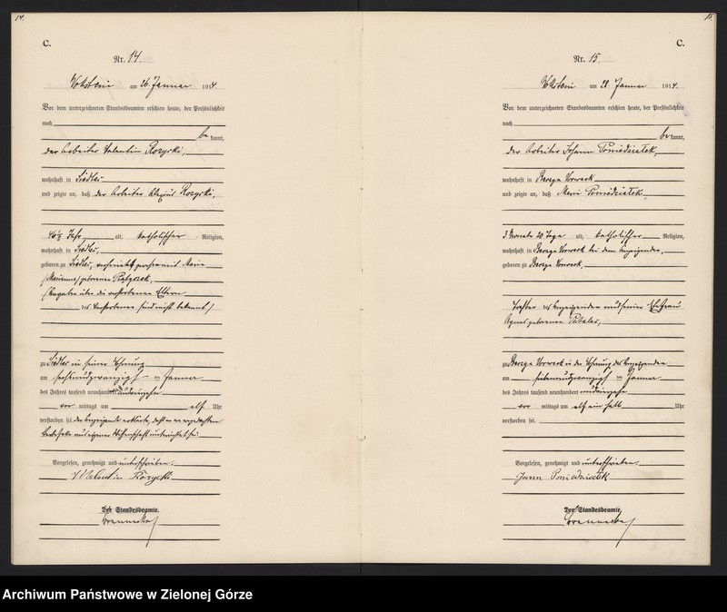 Obraz 10 z jednostki "[Księga zgonów- Wolsztyn wieś]"