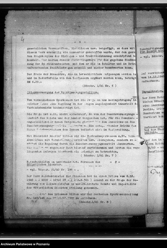 Obraz 8 z jednostki "Rundschreiben der Sparkassen und Giroverband"