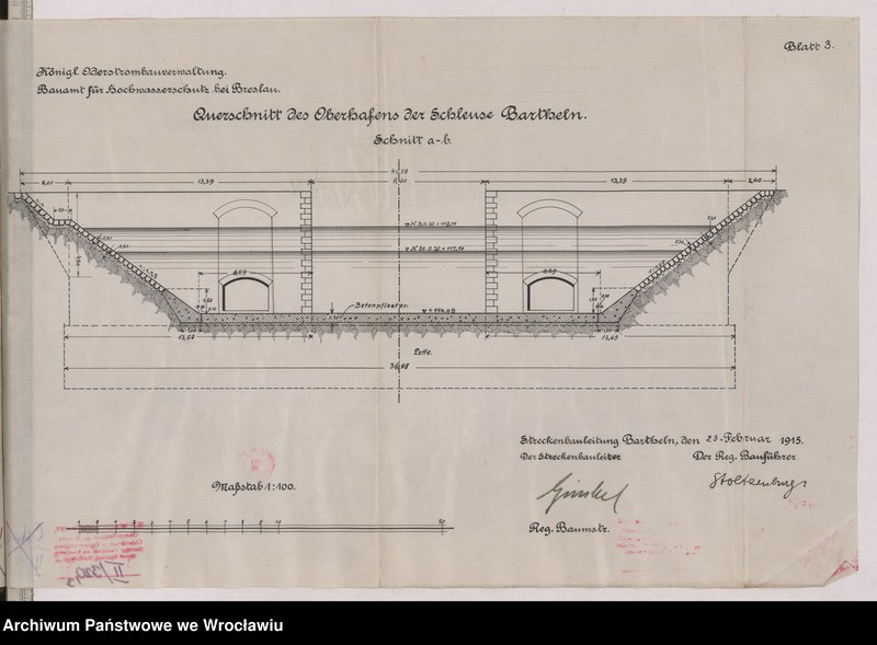 image.from.unit.number "Kostenanschlag für den verbesserten Ausbau der Vorhäen der Schleppzugschleuse Bartheln"