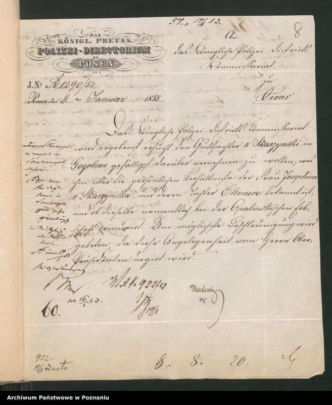 Obraz 11 z jednostki "A. betr. den polnischen General Ambrosius von Skarzyński"