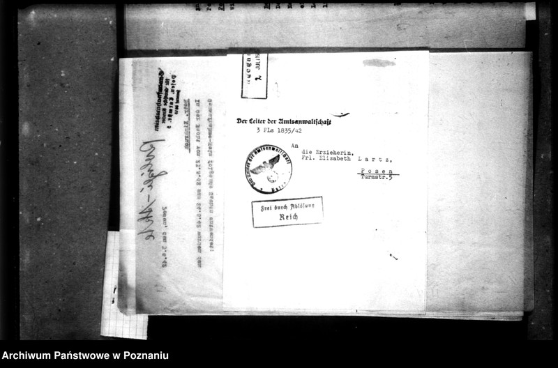 Obraz 12 z jednostki "Schriftwechsel mit der Polizei [Korespondencja z policją dotycząca włamania]."