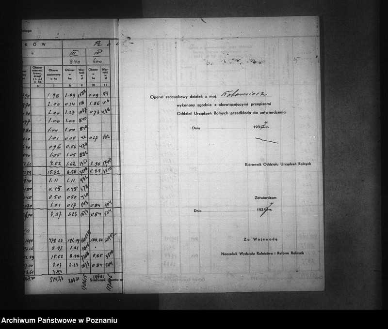 Obraz 15 z jednostki "Operat szacunkowy parcelacyjny majątku Kotomierz powiatu bydgoskiego"