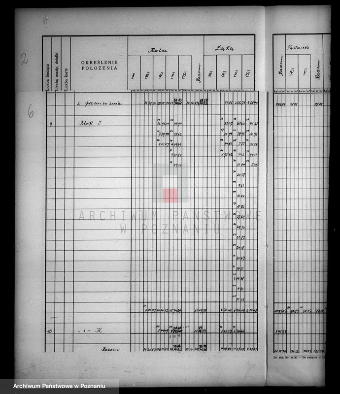 Obraz 10 z jednostki "Rejestr klasyfikacyjno-pomiarowy majątku Stare powiatu wyrzyskiego"