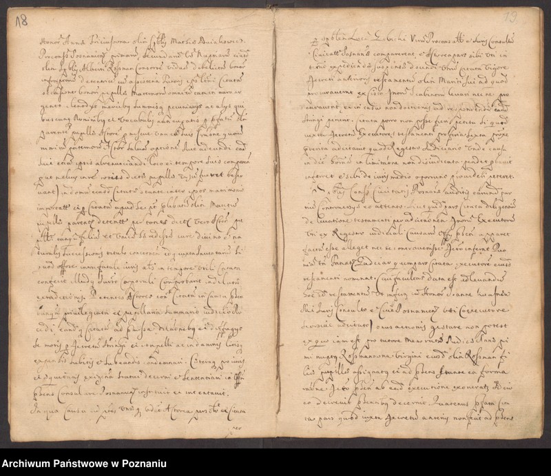 Obraz 13 z jednostki "Protocolon actorum officii consularis Posnaniensis."