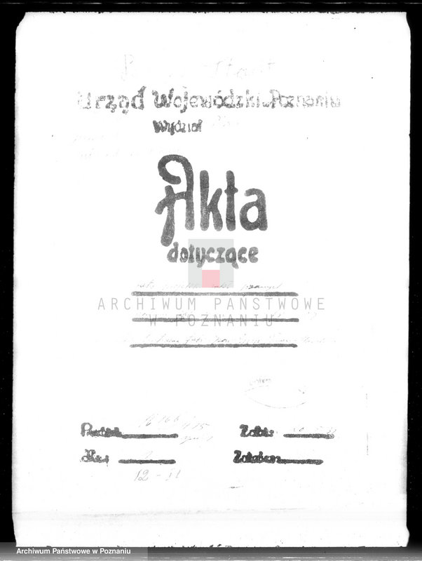 Obraz 4 z jednostki "Zatwierdzenie projektu zakładu przemysłowego /urządzenie fabryki opon/ nr 389 własność Centralnej Fabryki opon i gum Poznań ul. Starołęka"