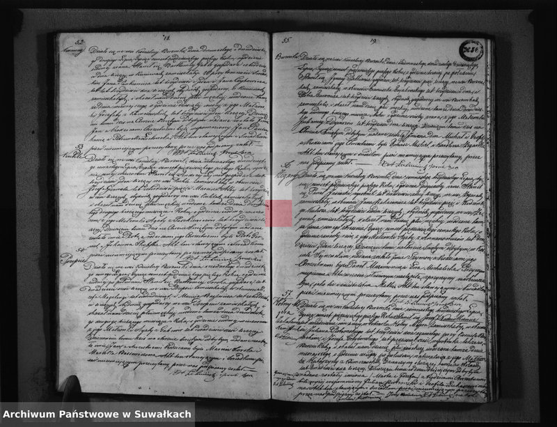 image.from.unit.number "Księga Duplikat Aktów Urodzenia, Małżeństw i Zejścia Parafii Berznickiej z Roku 1855"