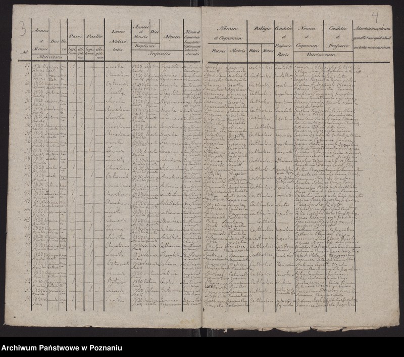 Obraz 4 z jednostki "Spis urodzeń"