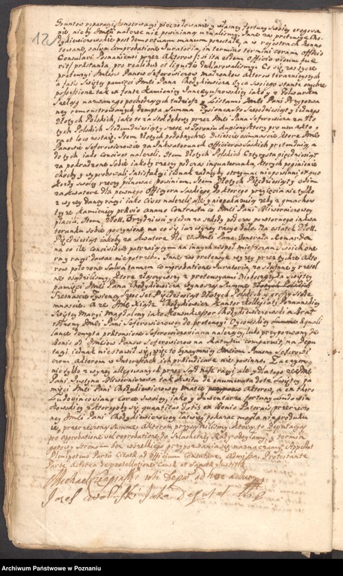 Obraz 15 z jednostki "Liber actorum officii consularis civitatis Posnaniae.  Protocollum anni 1738, tum 1739 et 1740."