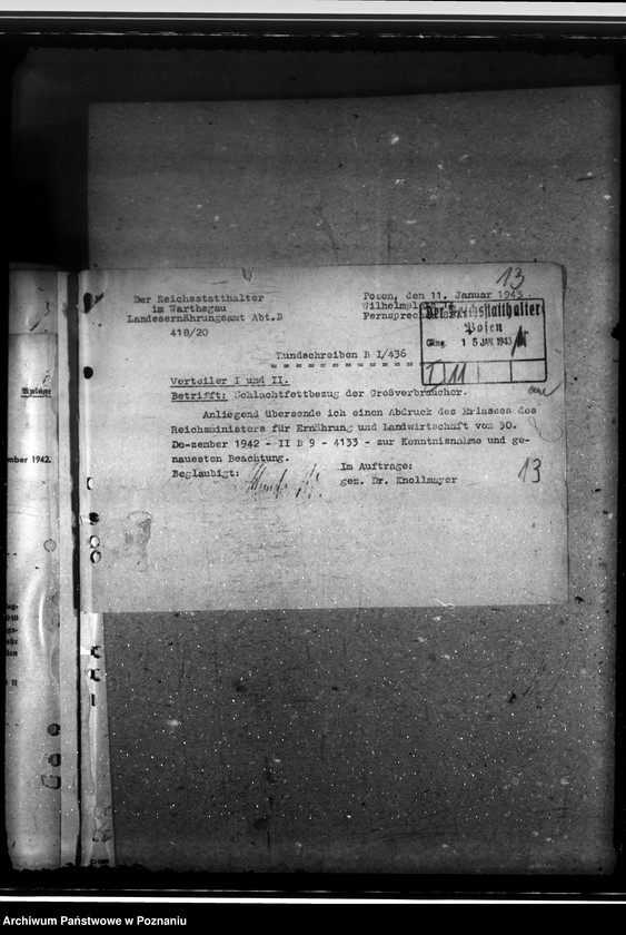 Obraz 17 z jednostki "Lebensmittel- Versorgung"