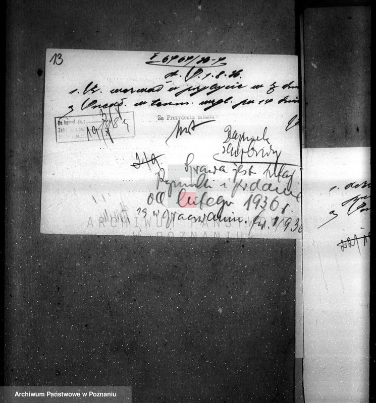 Obraz 17 z jednostki "Urządzenie zakładu odlewni żelaza przy ul. Głównej 33 A. Radomskiego"