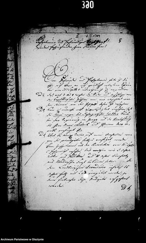 image.from.unit.number "/Geschäftsbriefe des Cammer- Assistenz- Raths Schmidt- Königsberg an den Grafen betr. die Landkeimschen Güter im Kreise Fischhausen/"