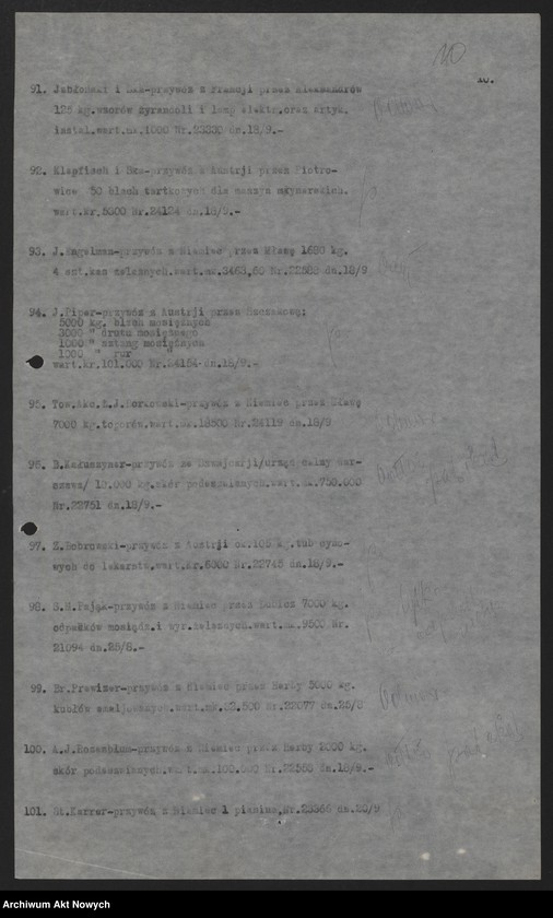 image.from.unit.number "[Dzienniki posiedzeń za miesiąc IX 1919 r.]"