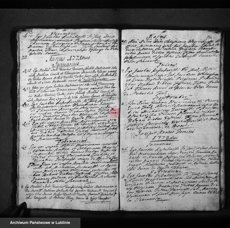 Obraz 10 z jednostki "Księga zaślubionych i zmarłych"