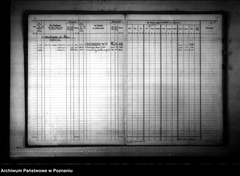 Obraz 10 z jednostki "Kasse des Reichsstatthalters- Vorschussbuch"