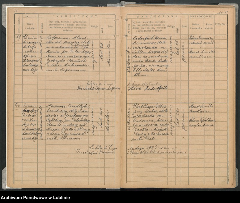 image.from.unit.number "Księga małżeństw"
