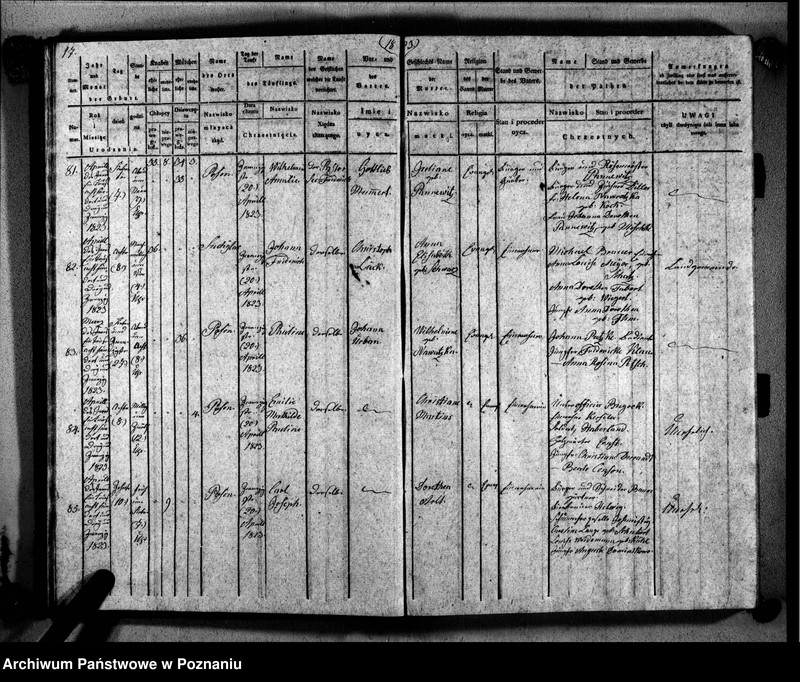 Obraz 20 z jednostki "Duplikat der Getauften, Getrauten, Verstorbenen"