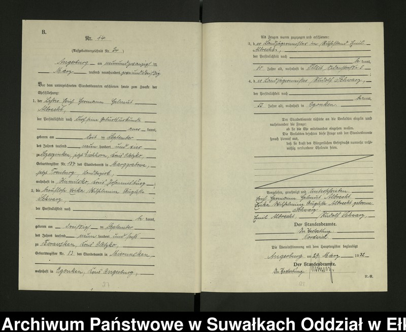 image.from.unit.number "[Heirats - Register (Neben - Register) Standesamt Angerburg einschl. der Bezirke, Gr. Strengeln, Prinowen und Kehlen Kreis Angerburg]"