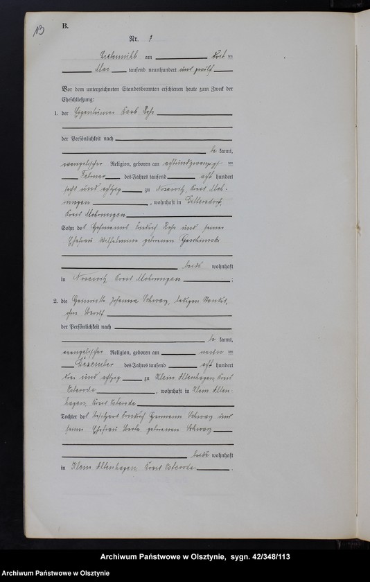 image.from.unit.number "Heirats-Neben-Register Nr 1 - 31"