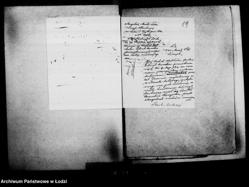 Obraz 16 z jednostki "Akta tyczące się awizacji"