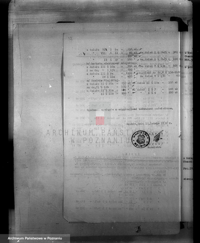 Obraz 15 z jednostki "Budżety i sprawy rachunkowe miasta Szubina"