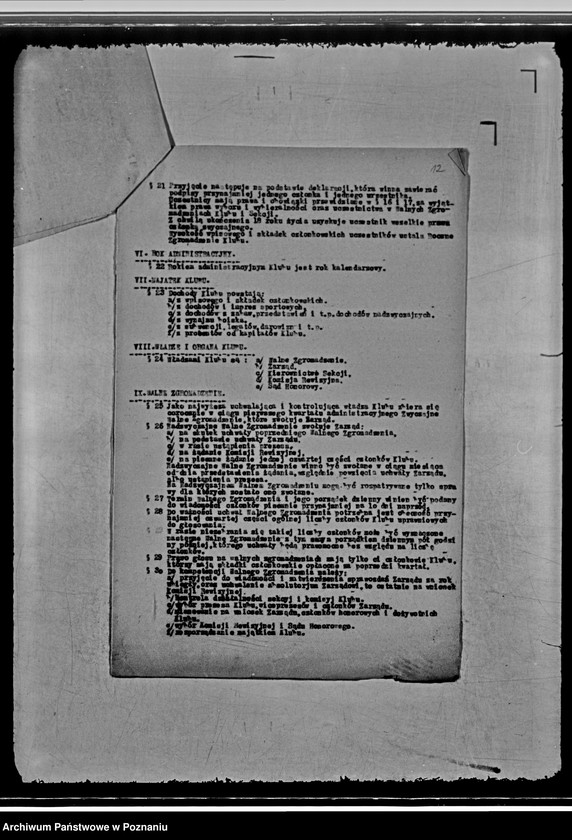 Obraz 16 z jednostki "/Wolsztyński Klub Sportowy,,Czarni" w Wolsztynie/"