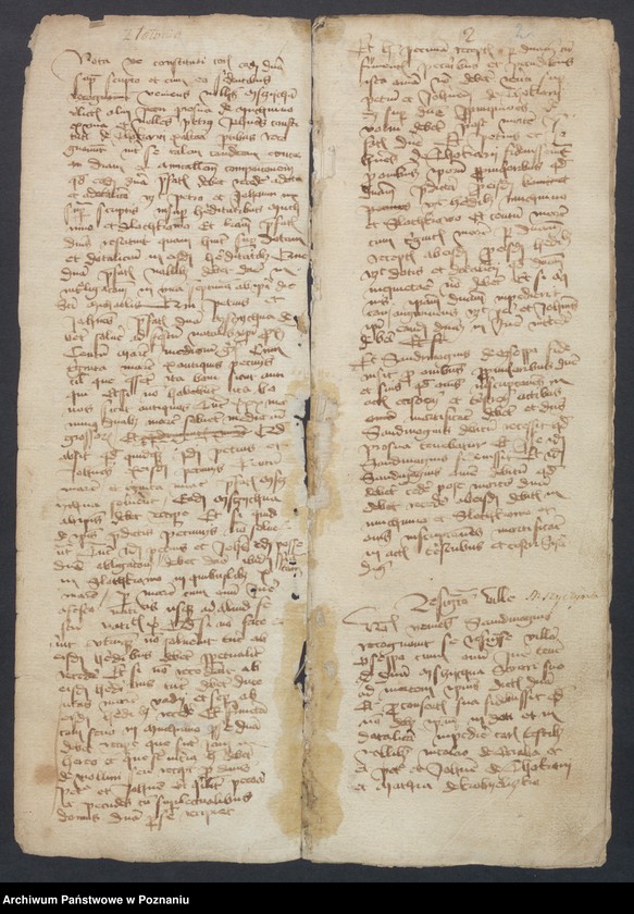 Obraz 13 z kolekcji "Dokumenty z Archiwum Państwowego w Poznaniu na Listach UNESCO111"