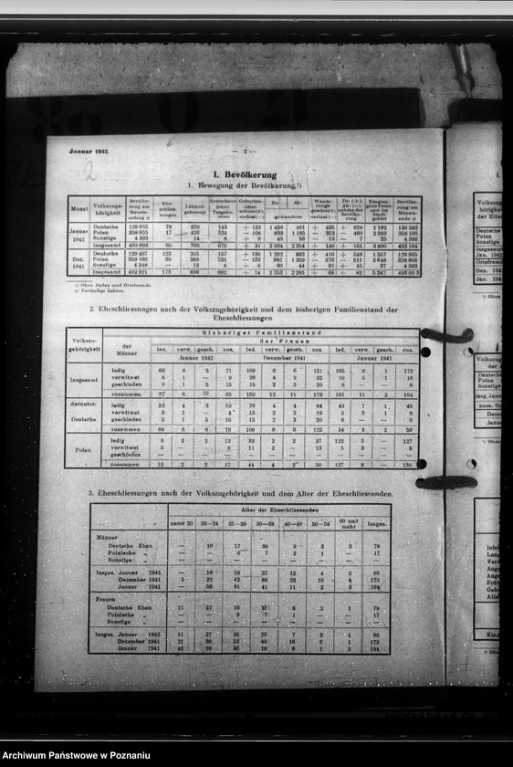 Obraz 6 z jednostki "Litzmannstadt - Statistische Monats- Berichte"