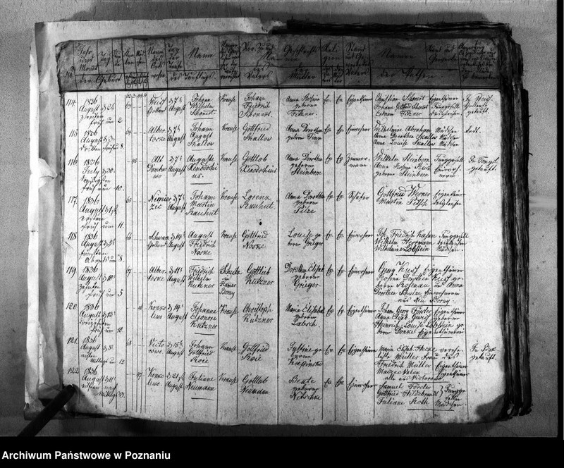 image.from.unit.number "Duplicat Kirchenbuch der Gestorbenen, Gebornen und Getrauten"