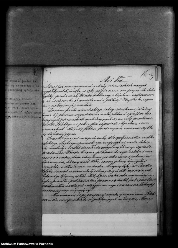 Obraz 7 z jednostki "Pisma różne. [Adresy Związków i Towarzystw polskich w poznańskim, broszura pod tytułem "Czym jest Rada Główna Opiekuńcza" rozporządzenia dotyczące robotników z Królestwa Polskiego przebywających w poznańskim, pismo Urzędu Miasta Warszawy]"