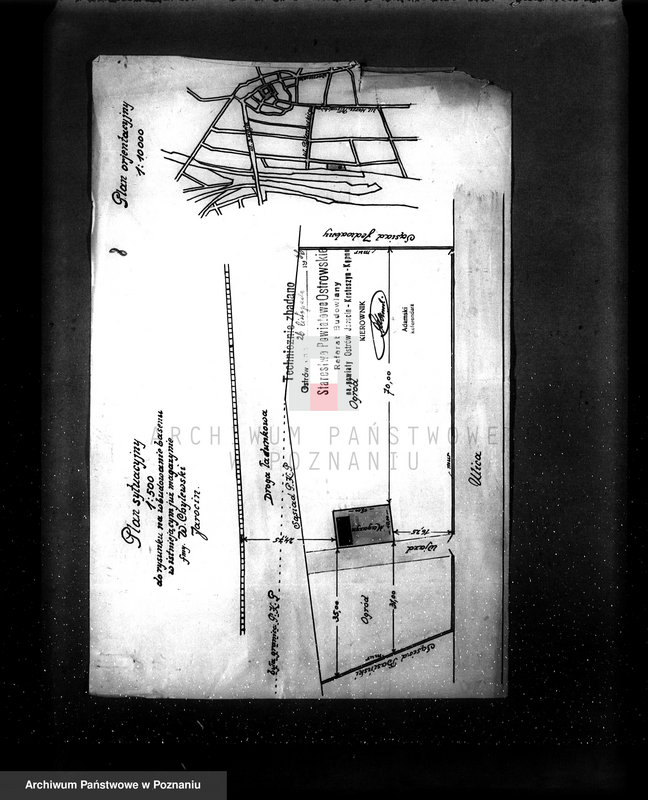 Obraz 12 z jednostki "Zatwierdzenie projektu zakładu przemysłowego urządzenia kotłowni nr 449, własność F. Krukowski w Jarocinie Przemiał zboża"