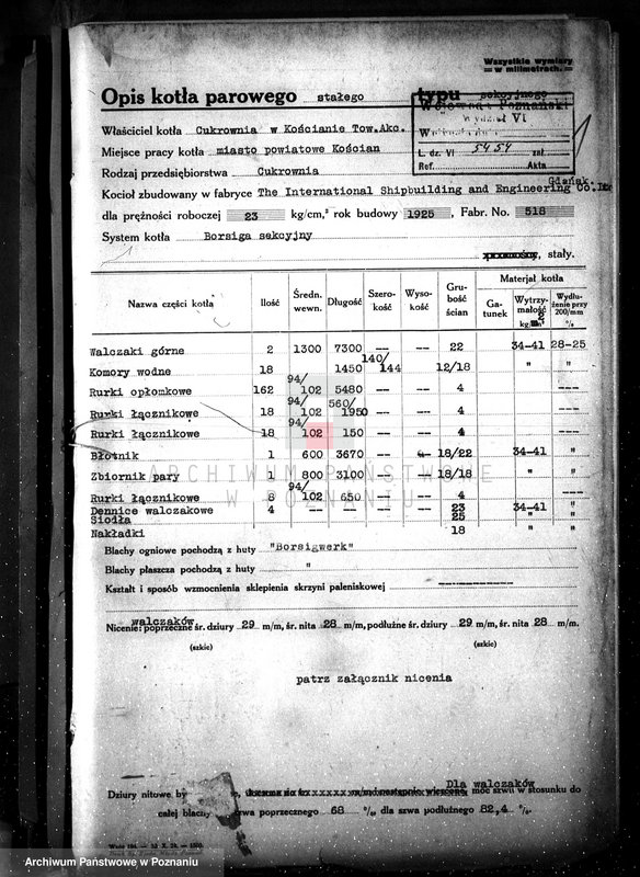 Obraz 5 z jednostki "Cukiernia w Kościanie nr woj. kotła 5863"