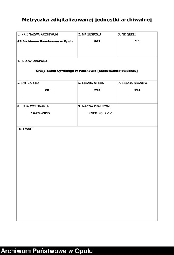 image.from.unit.number "Geburts-Haupt-Register des Standesamts Patschkau Stadt und Land pro 1893"