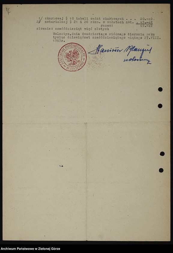 Obraz 18 z jednostki "Zaświadczenia Zarządu Okręgu ZBoWiD dotyczące osadnictwa wojskowego (układ alfabetyczny: A do G)"