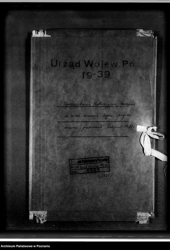 Obraz 4 z jednostki "Sprawozdania sytuacyjne miesięczne za miesiące czerwiec, lipiec, sierpień, wrzesień, październik, listopad 1923 r."