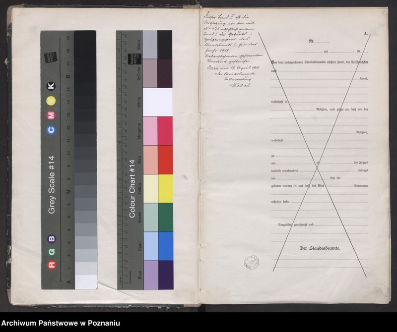 Obraz 3 z jednostki "Księga miejscowa urodzeń tom II [Rejestr główny urodzeń]"