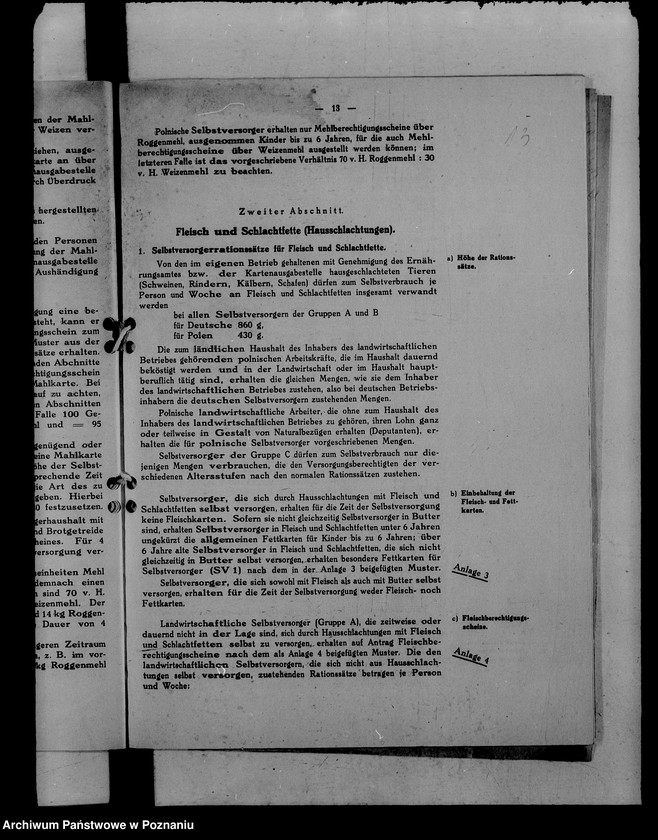 Obraz 17 z jednostki "Okólniki Landesernährungsamt w Poznaniu"