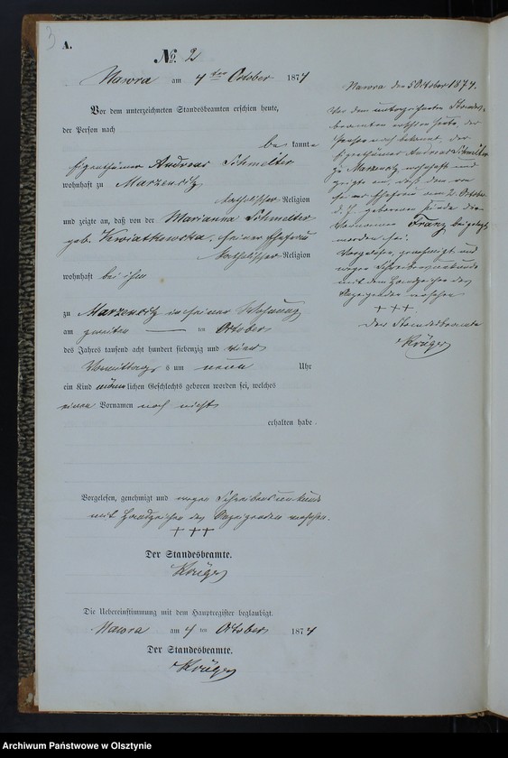 image.from.unit.number "Geburts-Neben-Register Nr 1 - 21"