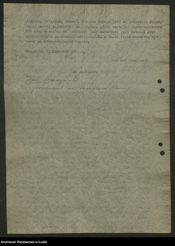 Obraz 8 z jednostki "Życiorysy [działaczy PPS różnych zawodów pełniących funkcje społeczno- polityczne]"