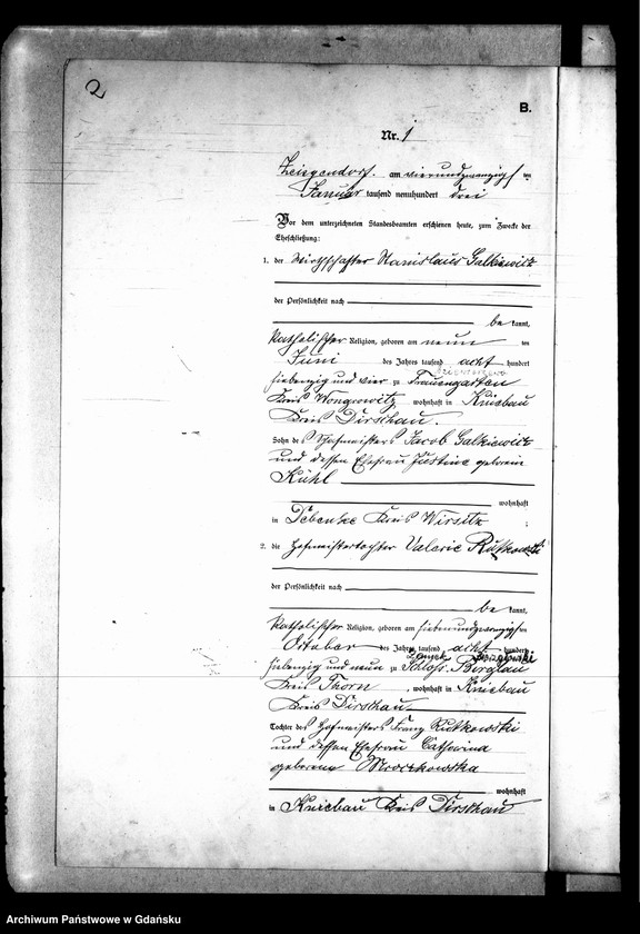 image.from.unit.number "Księga małżeństw"