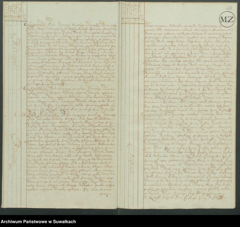 image.from.unit.number "Akta małżeństwa gminy puńskiey od 1-go maja 1809"