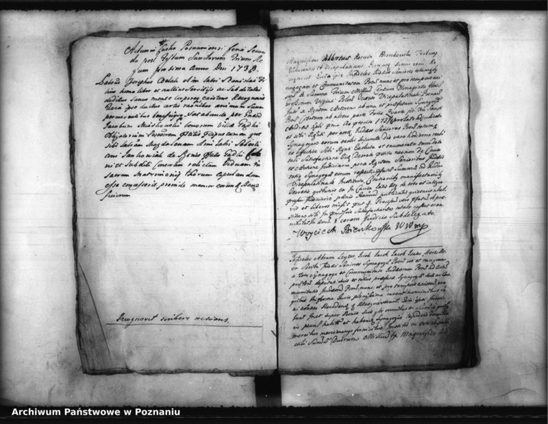 Obraz 12 z jednostki "Inscriptiones, resignationes [protocollon]"