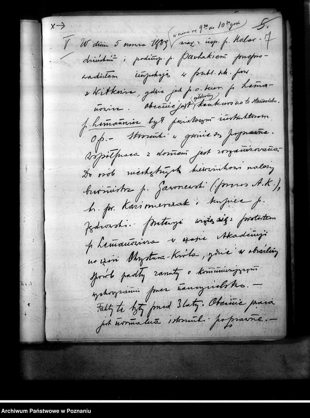 Obraz 11 z jednostki "Inspektorat Szkolny-Gniezno [korespondencja różna]"