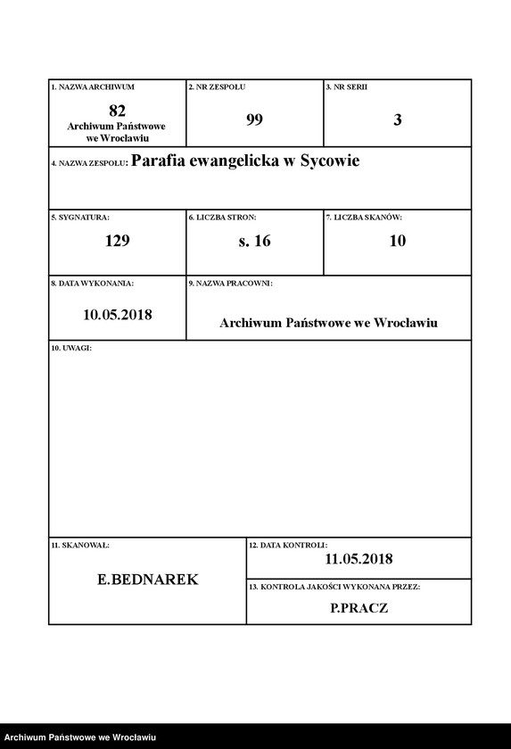 Obraz 1 z jednostki "Mortui et sepulcri"
