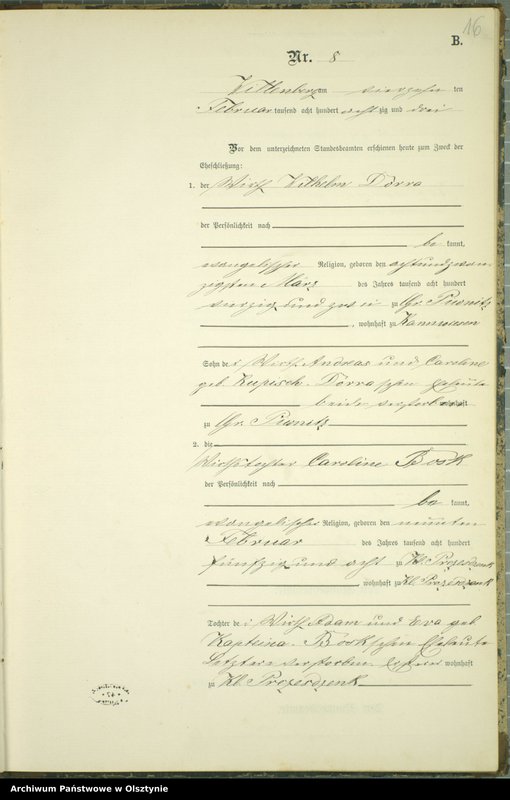 image.from.unit.number "Heiraths-Neben-Register Nr 1 - 47"