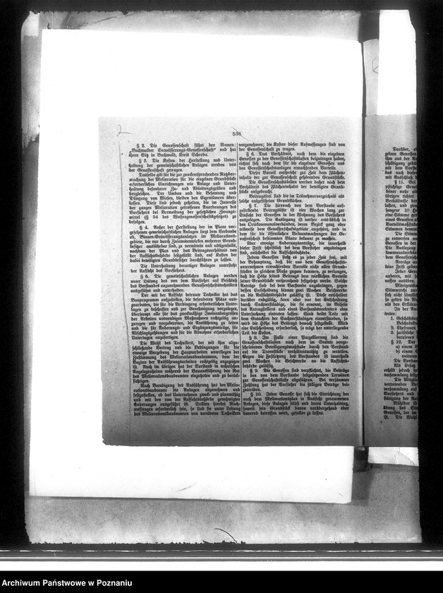 Obraz 6 z jednostki "Die Bildung einer Draenage-Genossenschaft in Buchwald Kreis Schroda Bukowy Las"