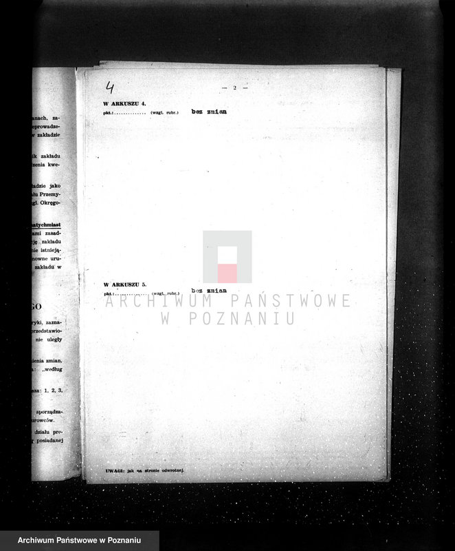 Obraz 8 z jednostki "Gazownia Miejska w Czarnkowie Kwestionariusze"